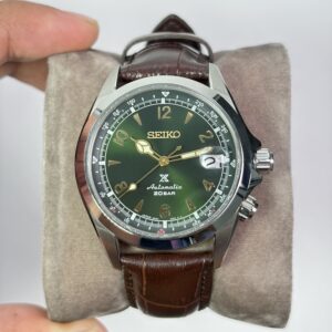 Seiko Alpinist SBDC0091 Green Shogun Cylops Date 6R35