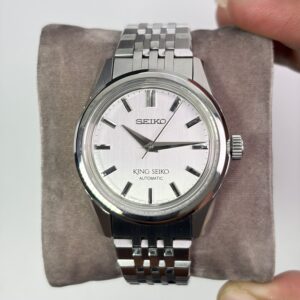 King Seiko SPB279J1 Series Silver Sunray 6R31
