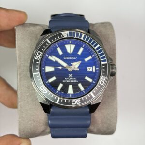 Seiko Prospex Special Edition SRPD09K1 'Samurai' Save The Ocean Blue Cal.4R35