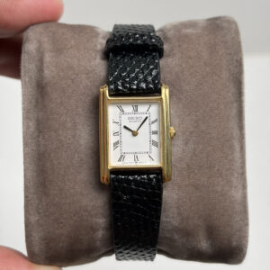 Seiko Tank Cartier Model Roman Dial Ref. 2P20-5A40